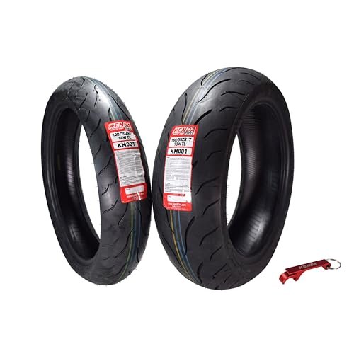 Kenda KM1 (KM001) 120/70ZR17 Front (58W) & 180/55ZR17 Rear...
