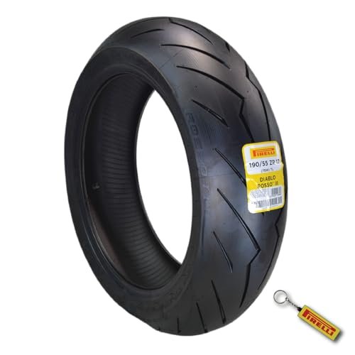 Pirelli Diablo Rosso III 190/55ZR17 75W Rear Motorcycle...