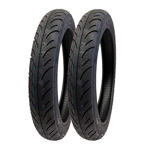 MMG Set of 2 Tires 2.50-16 (P83) Front/Rear Motorcycle...