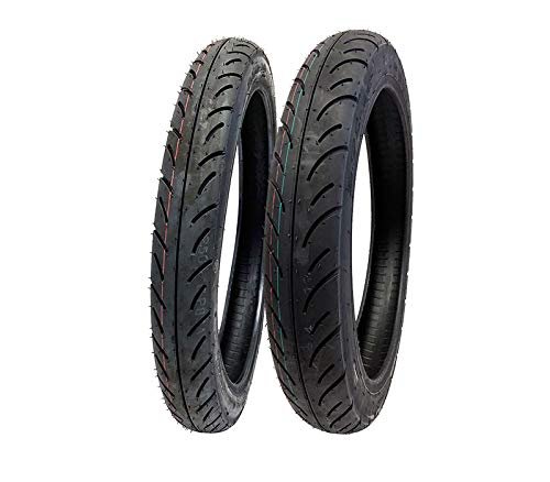 MMG Tire Set: Front 2.50-16 and Rear 2.75-16 (P83) for...