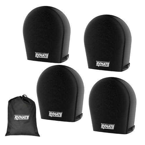 RVMATE RV Tire Covers, Wheel Cover (4 Pack) Fits 27
