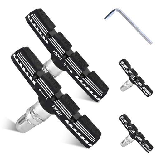 Bike Brake Pads Set, 70mm Universal V-Brake Blocks for...