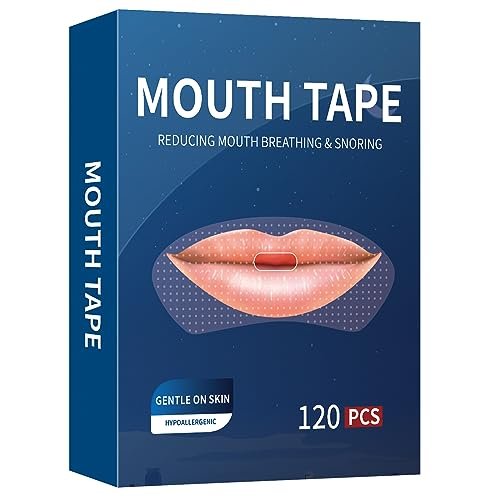 Mouth Tape for Sleeping (120 Pack) - Premium Sleep Strips...