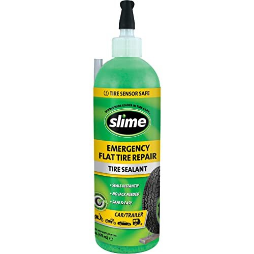 Slime 10011 Flat Tire Puncture Repair Sealant, Emergency...