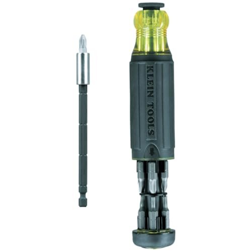 Klein Tools 32303 Multi-Bit Screwdriver / Nut Driver,...