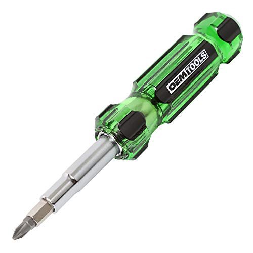 OEMTOOLS 22588 13-in-1 Multi Screwdriver and Nut Driver,...