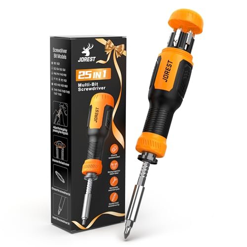 JOREST 25 in 1 Multi Bit Screwdriver Set, Portable Multi...