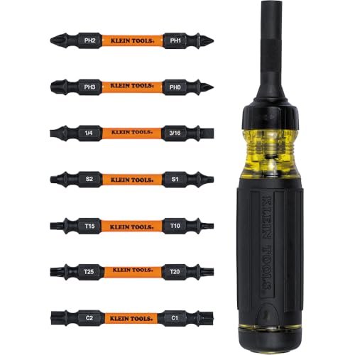 Klein Tools 32315HD 15-in-1 Multi-Bit Ratcheting...
