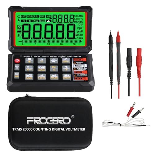FROGBRO TRMS 20000 Counting Digital Voltmeter with NCV...