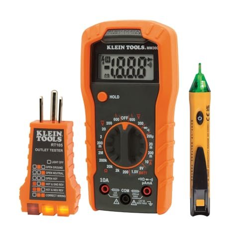 Klein Tools 69149P Electrical Test Kit with Digital...