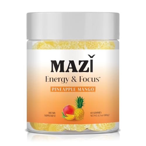 Energy & Focus Gummies | 100mg Natural Caffeine +...