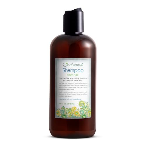 Just Nutritive Gray Hair Shampoo | Gray Hair Treatment |...