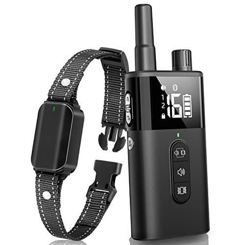 No Shock Dog Training Collar with Remote, Dog Vibration...