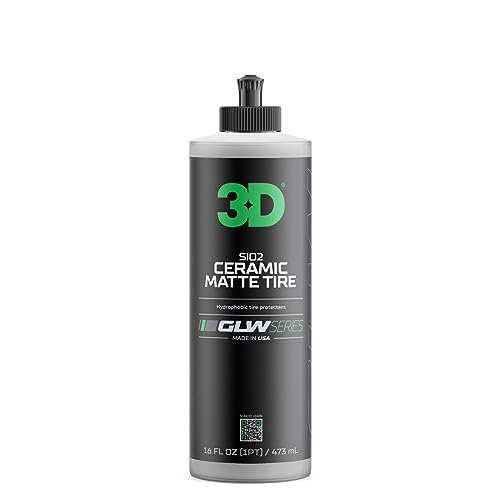 3D GLW Series SiO2 Ceramic Matte Tire Shine | Deep...