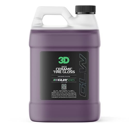3D GLW Series SiO2 Ceramic Tire Gloss – High Shine...