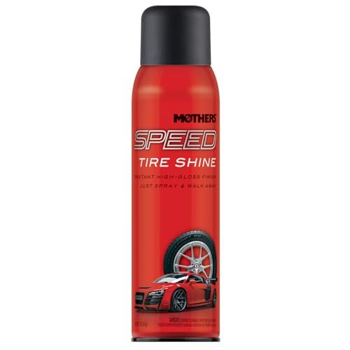 Mothers Speed Tire Shine, 15 oz. Aerosol — Long-Lasting,...