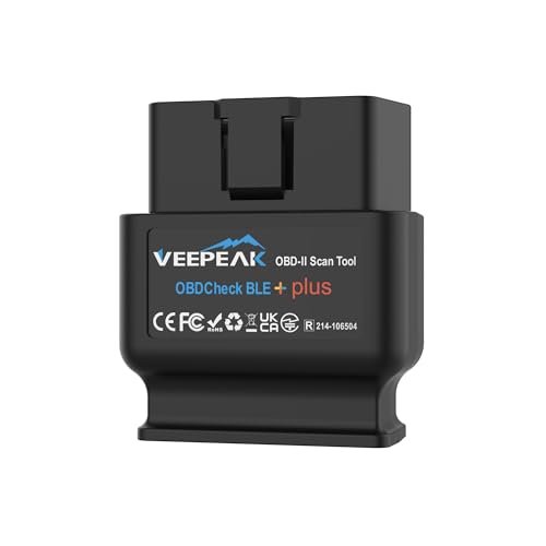 Veepeak OBDCheck BLE+ Bluetooth OBD II Scanner Wireless Car...