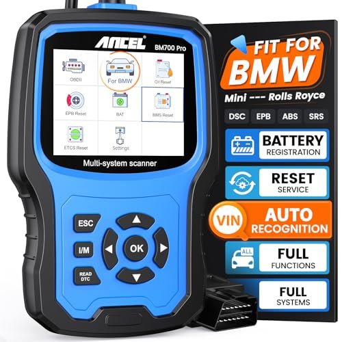 ANCEL BM700 PRO Fit for BMW Scanner - Battery...