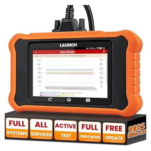2025 LAUNCH Creader Elite V2.0 for Honda Acura OBD2...