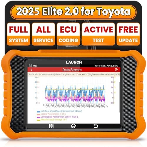 2025 LAUNCH Creader Elite V2.0 fit for Toyota Lexus...