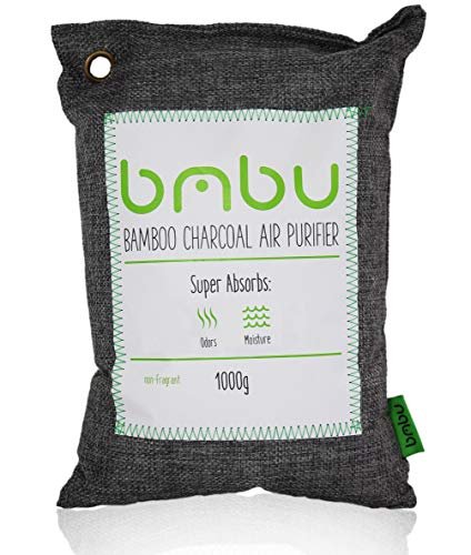 1000g Large Bamboo Charcoal Air Purifier Bag - Car...