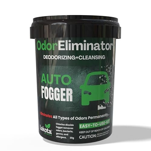 Chlorine Dioxide Fogger Deodorizing Kit, Car Bomb Odor...