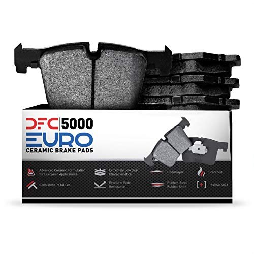 Dynamic Friction Company Front EURO 5000 Ceramic Brake Pads...