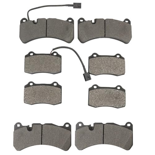 Front & Rear Brake Pads Set Compatible with 2014-2021...