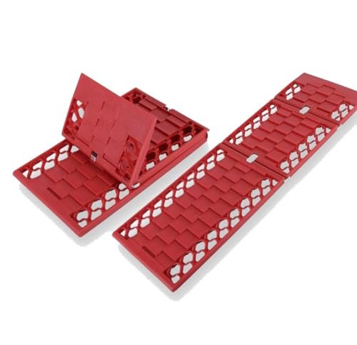 Jeremywell All-Weather Foldable Auto Traction Mat Tire Grip...