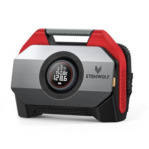 ETENWOLF VORTEX S6 Tire Inflator Portable Air Compressor...