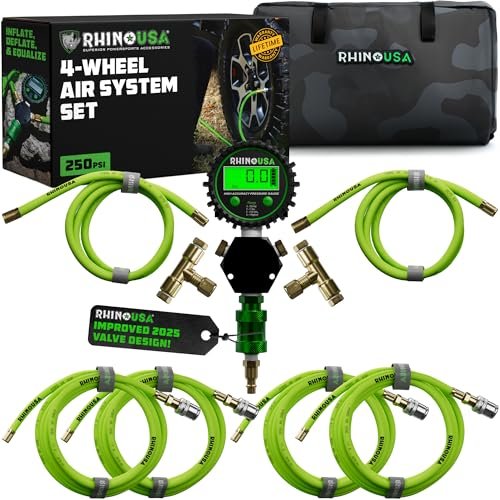 Rhino USA 4 Tire Inflation/Deflation System - Fits up to...
