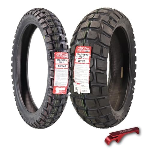 Kenda Big Block K784 110/80B19 Front and 170/60B17 Rear...