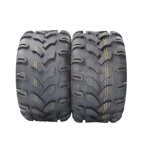 PeakPursuit Set of 2 Tubeless ATV Tires Off-Road Tires...