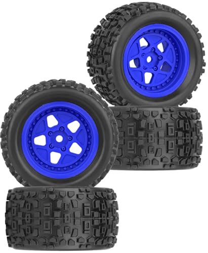 BRCatWPark 12mm Hex RC Truck Wheels and Tires for 1/18...