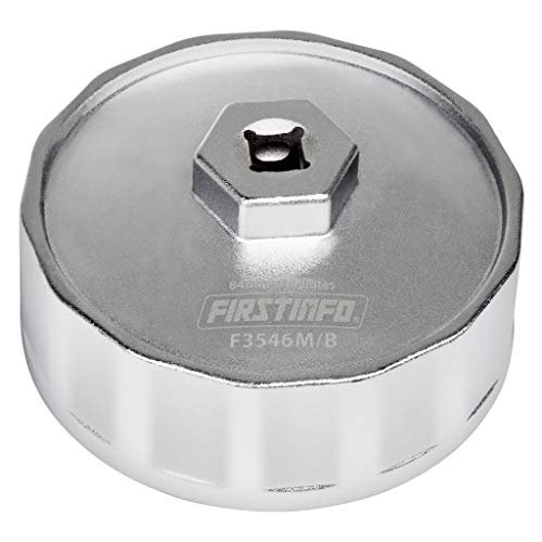 FIRSTINFO F3546BENZ 84.4 mm 14 Flutes Oil Filter Wrench...
