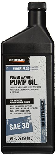 Generac 6656 Pressure Washer Pump Oil, 16-Ounce - Optimal...