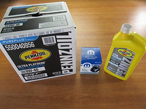 2014-2019 Dodge Ram 2500-5500 6.4L Hemi Full Synthetic Oil...