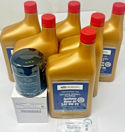 Genuine Subaru Forester Outback Impreza Crosstrek Oil...