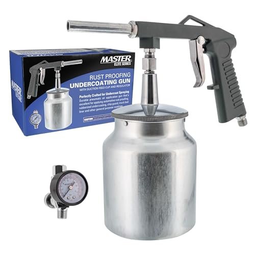 Master Elite Air Undercoating Spray Gun with Regulator &...