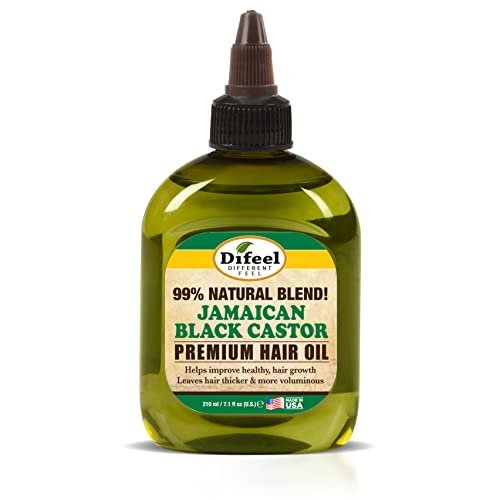 Difeel Premium Natural Jamaican Black Castor Hair Oil 7.1...