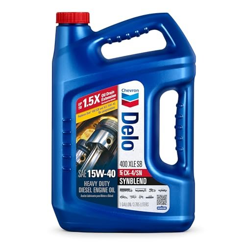 Delo 400 XLE Heavy Duty Synblend Diesel Engine Oil...