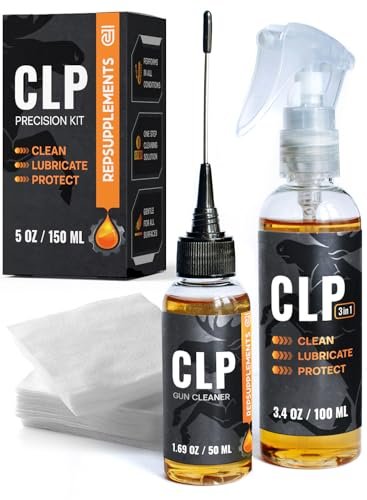 Gun Cleaner and Lubricant kit 5 Oz. Gun Oil Spray...