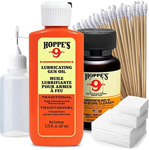 Gun Cleaning Kit with Oil and Cleaner - Incl. Gun...