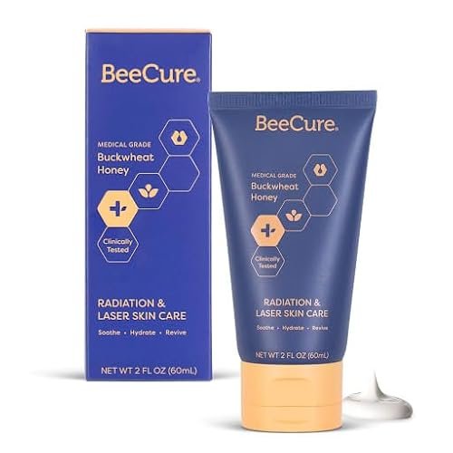 BeeCure Radiation Relief & Laser Burn Cream, 2 Fl Oz,...