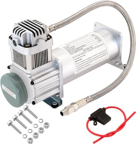 Vixen Horns Heavy Duty Onboard Air Compressor 200 PSI....
