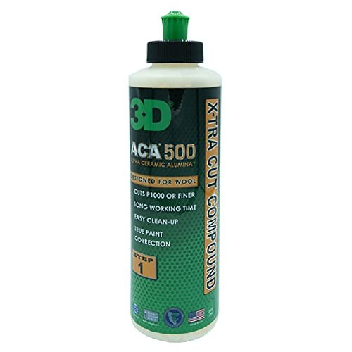 3D ACA 500 Cutting Compound – Step 1 Extra-Cut for...