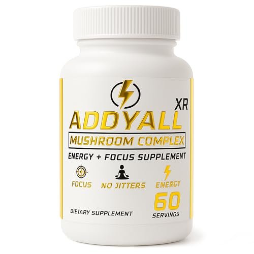 ADDYALL-XR Mushroom Complex - Adderall Alternative - Focus...