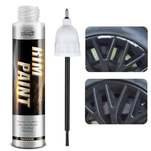 Gloss Black Rim Touch Up Paint, Efficient Car Alloy Wheel...