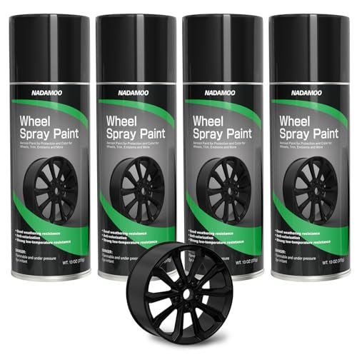 NADAMOO Aluminum Wheel Spray Paint, Car Rim Aerosol Paint...