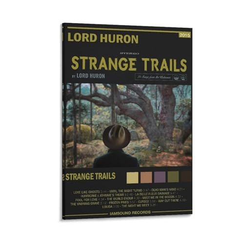 IVNE HY5V Lord Huron Strange Trails Canvas Poster Wall...